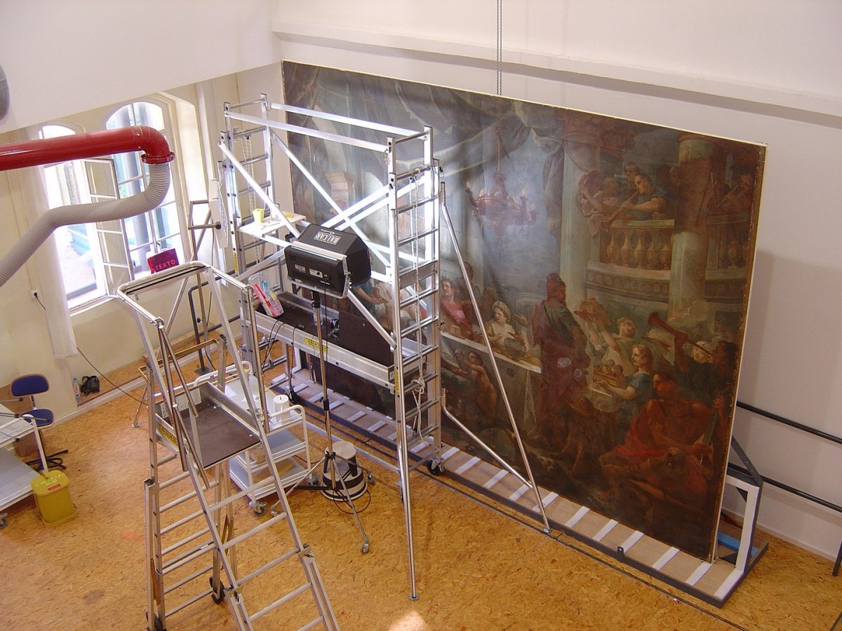 Le repas de Cléopâtre, Natoire, Musée des Beaux-Arts de Nîmes